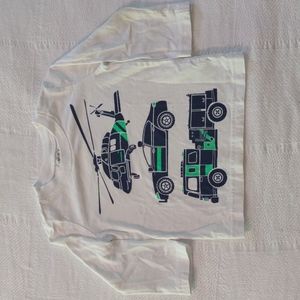 Carter's long sleeve emergency vehicle shirt